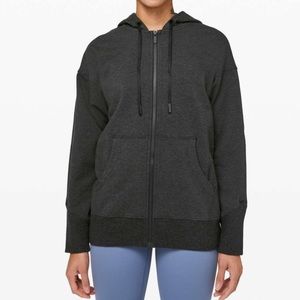 Lululemon Ready to Roll Hoodie heathers black